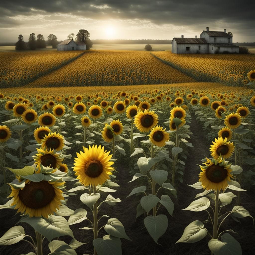 Sunflowers.