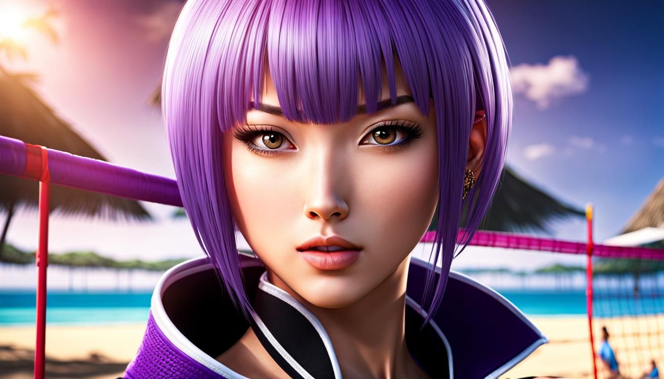 Ayane DOA beach volley.