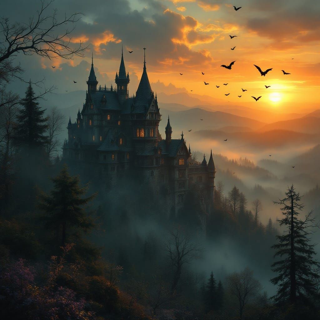 Mysterious, Abandoned Dark Victorian Manor