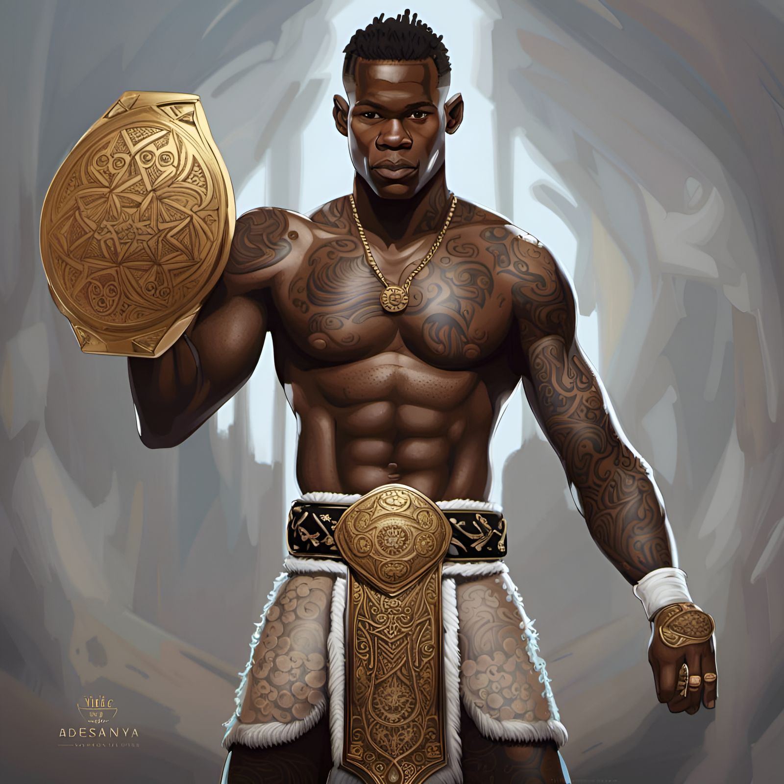 MMA Fighter Viking Series Vol. I for @Tylawrencer