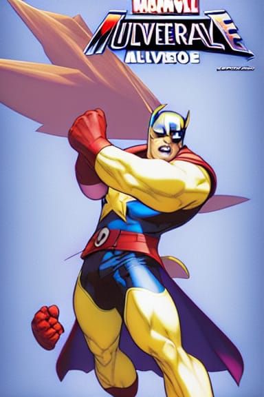 Marvel vs Capcom: Anime-Style Digital Illustration