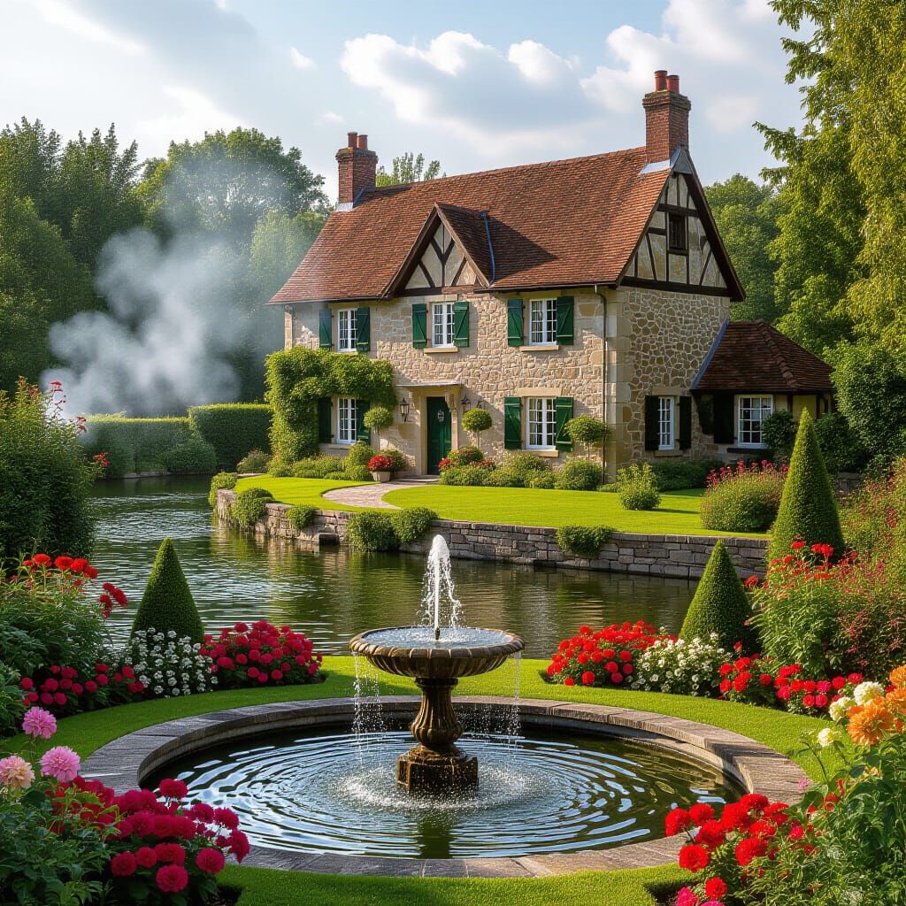 Dreamlike Home with Love, Hope, and Joy