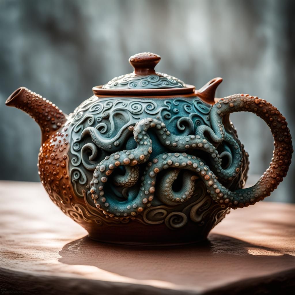 Tentacle Teapot