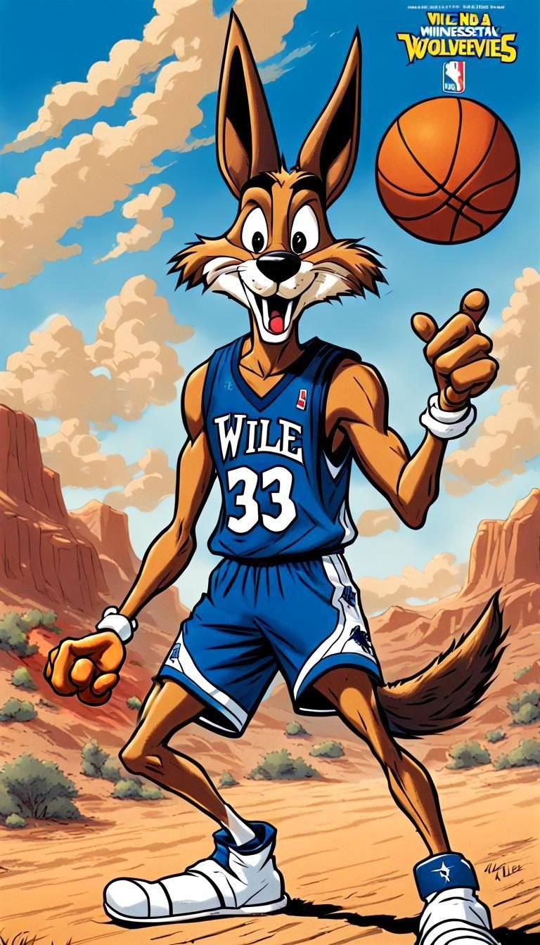Wile E. Coyote as NBA Star, Manga Cover