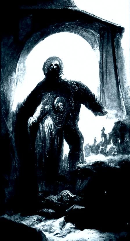 SCP-015: Horror Concept in Vintage Film Style