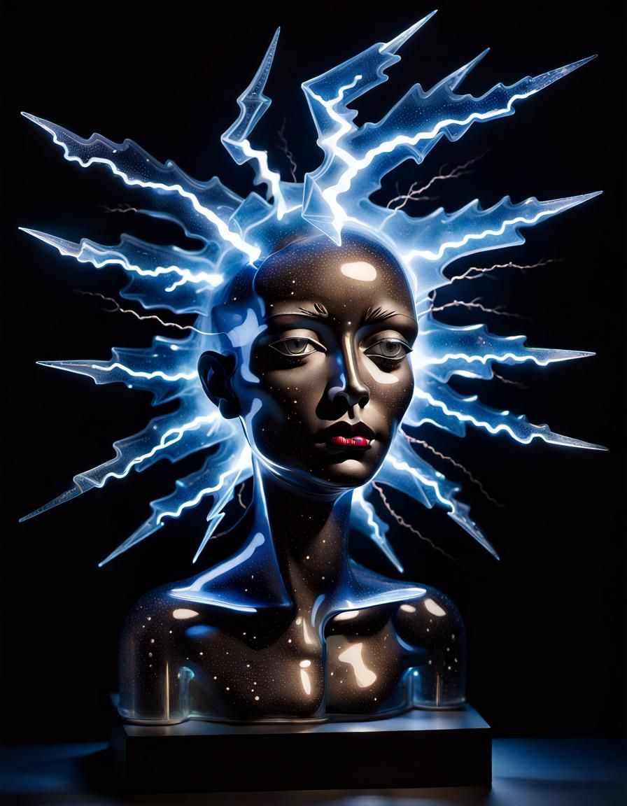 Whimsical Blown Glass Art with Intricate Details