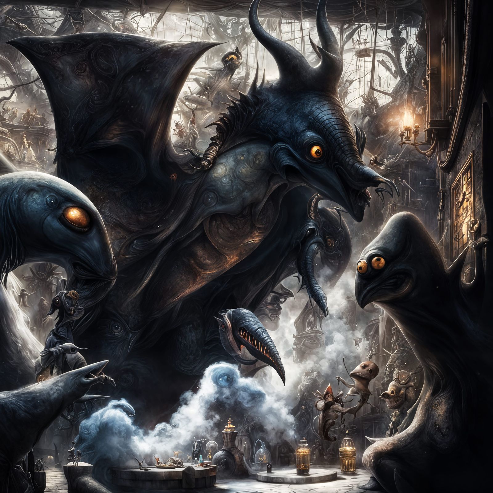 Short-wing horn-nosed deeply-superfluous Dragon