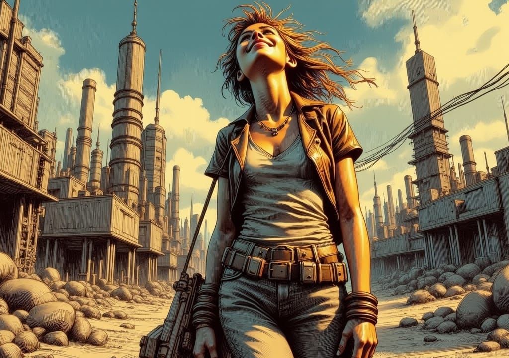 <lora:Vesania:1.0> finally... peace and quiet! 💀