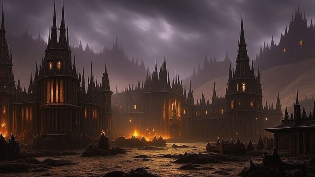 AI-Generated Landscape from Simple Prompt