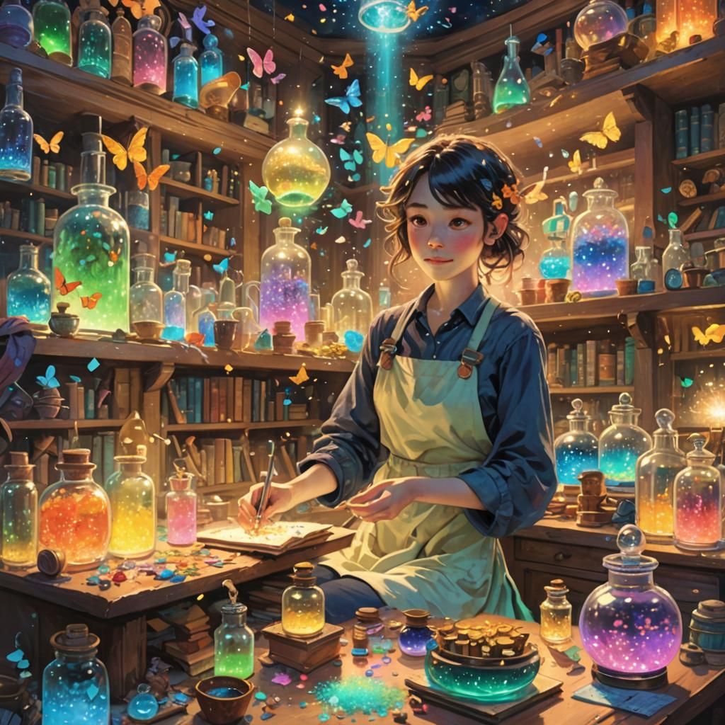 Rainbow Potions and Fairy Magic