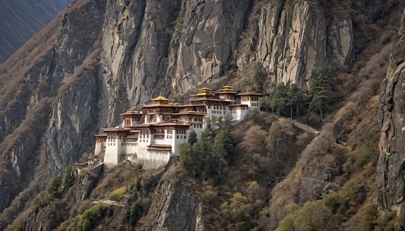 Shangri-La, a Himalayan Utopia in Tibet's Kunlun Mountains, described in the 1933 novel Lost Horizon