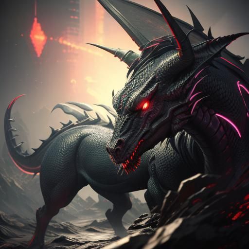 futuristic doppelganger shapeshifting vampire demon dragon h...
