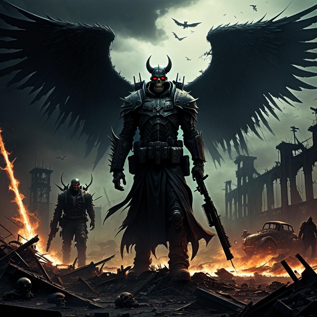 Angels and Demons Clash in Apocalyptic War