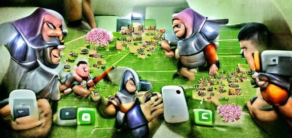 Clash of Clans AI Image