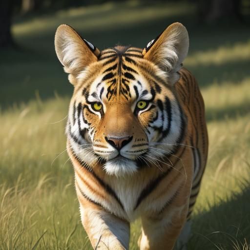 Magyar Agar Running in Sunny Meadow