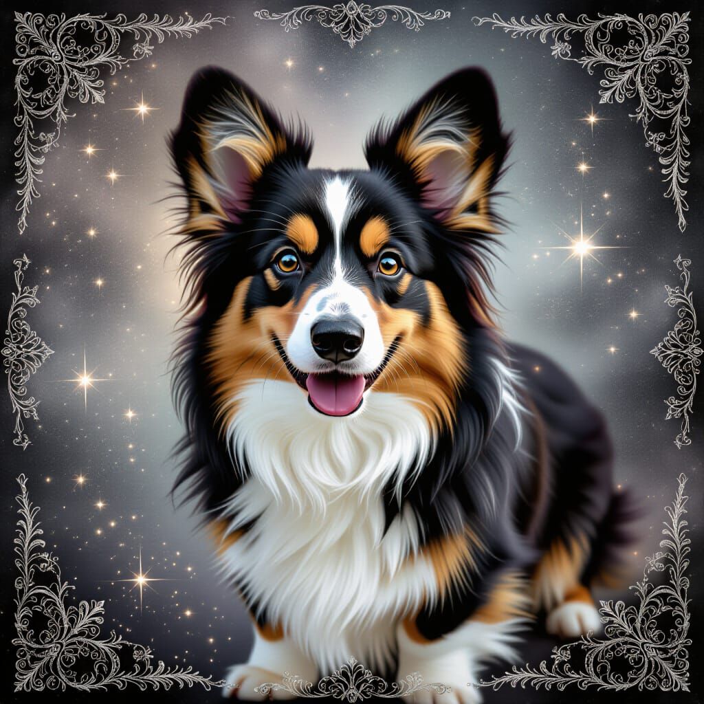 shaggy Welshcorgi Pembrocke