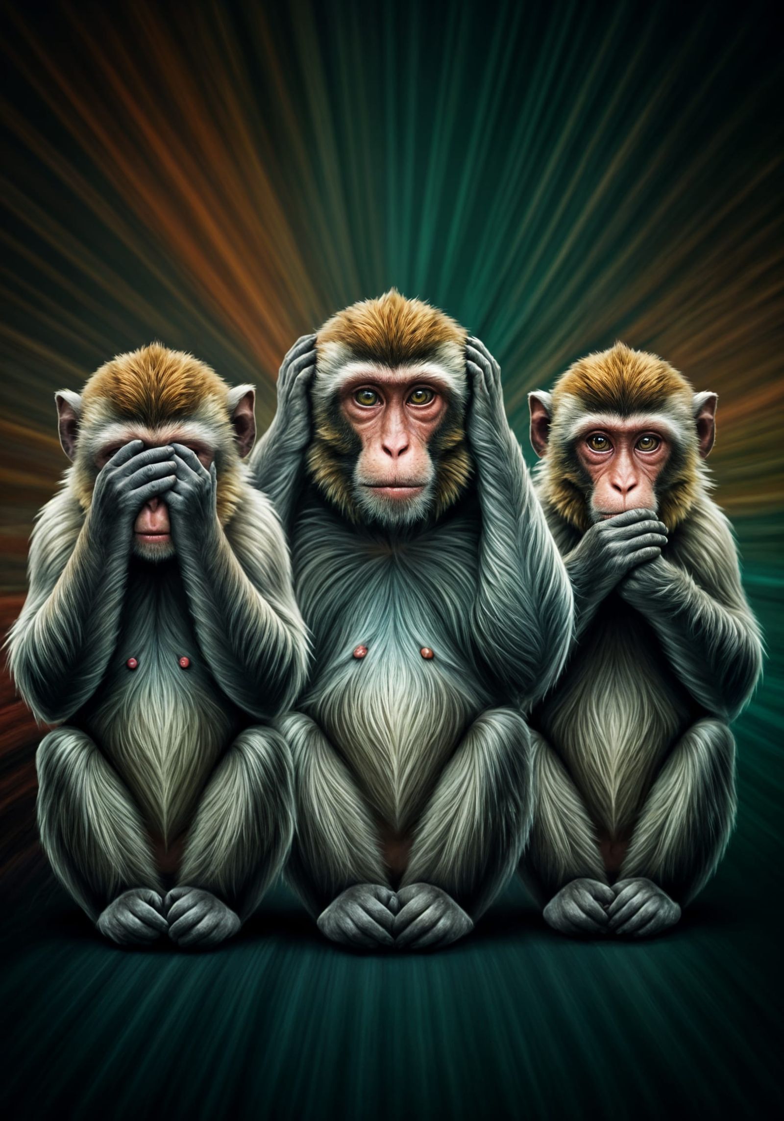 Modern Reimagined See No Evil, Hear No Evil, Speak No Evil M...