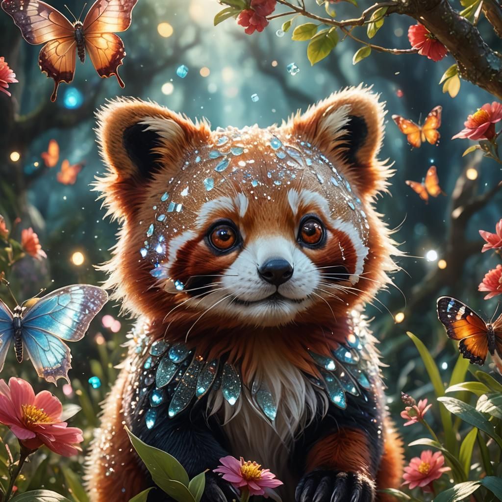 Red Panda Butterflies