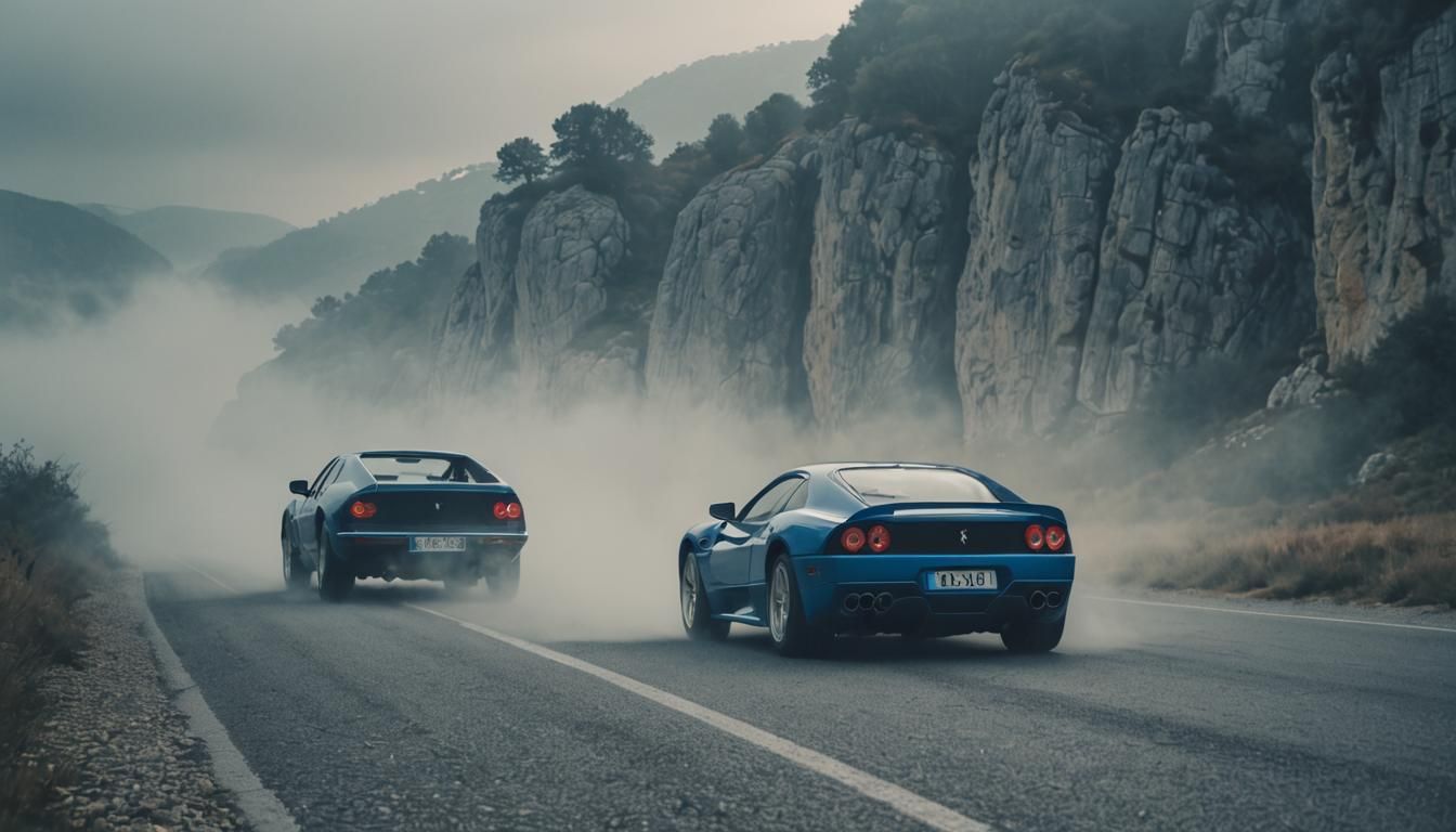 Ferrari Ford Concept Car at Pont d'Arc