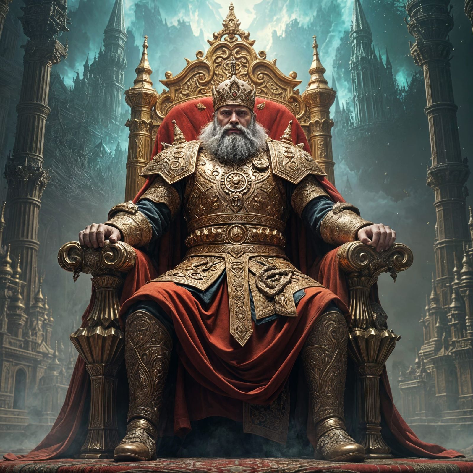 Tsar Ivan the Terrible: Detailed Matte Painting