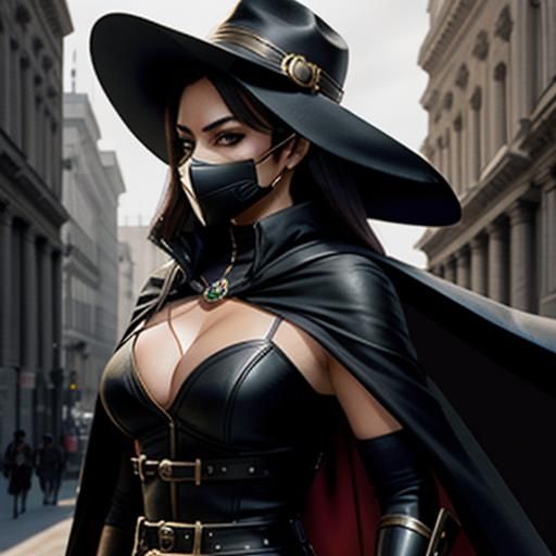 Female Vigilante Defends California