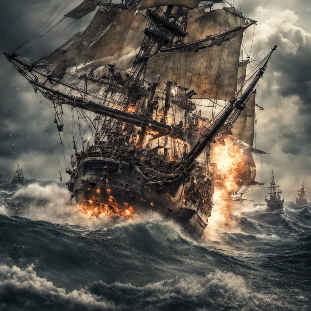 Epic Pirate Battle Against British Navy