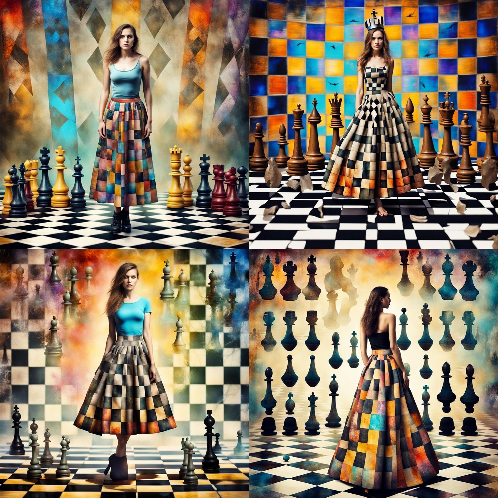 Chess Woman