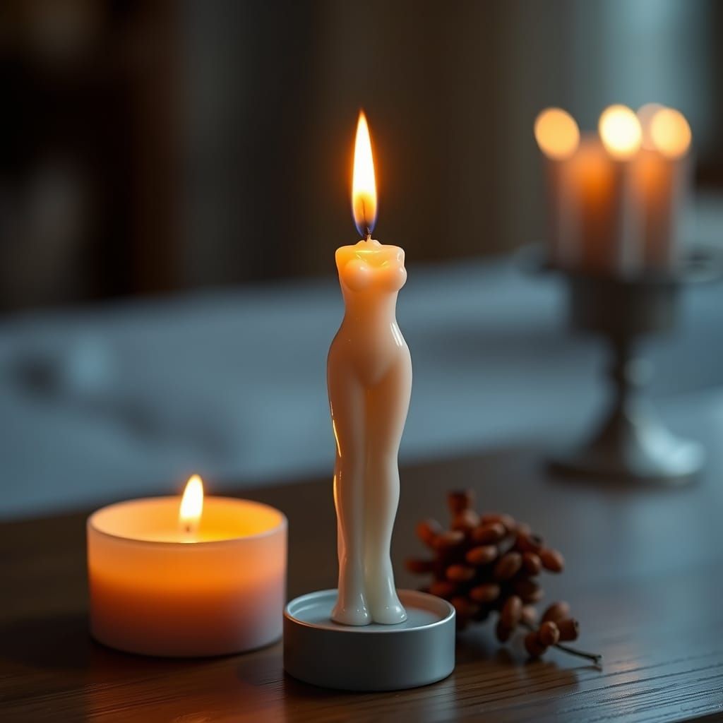 Figurative Candle: Woman as Burning Wick