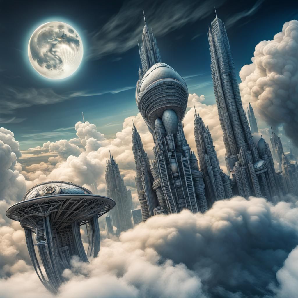 Mystical Charm: Unveiling the Enigmatic City of Ramagatra Hidden beneath Ethereal Clouds