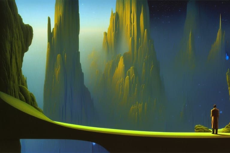 Ethereal Vistas in Triadic Harmony