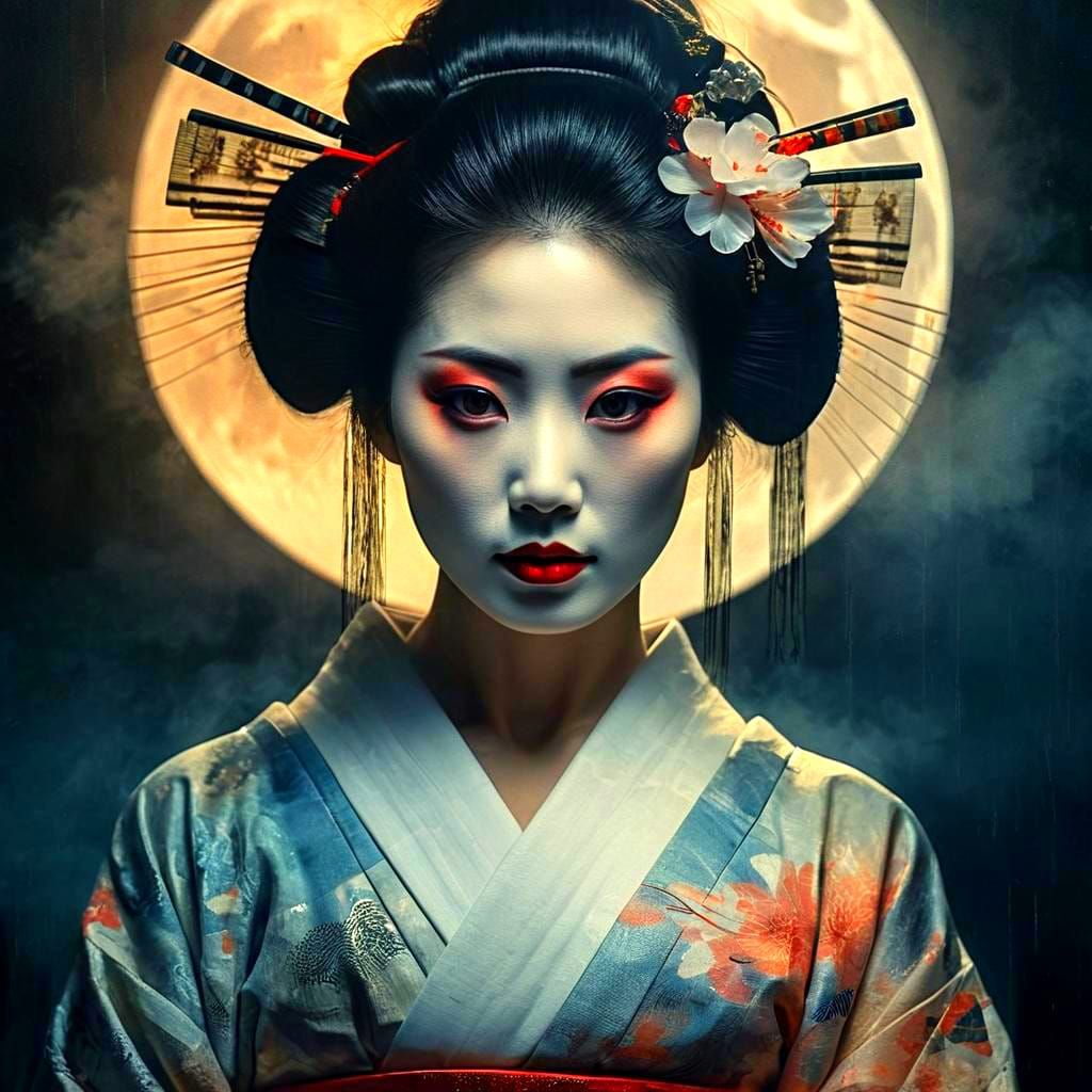 Geisha moon
