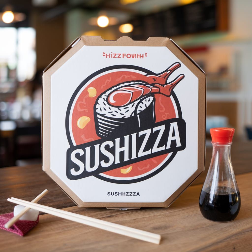 Sushizza: A Sushi-Flavored Pizza Concept
