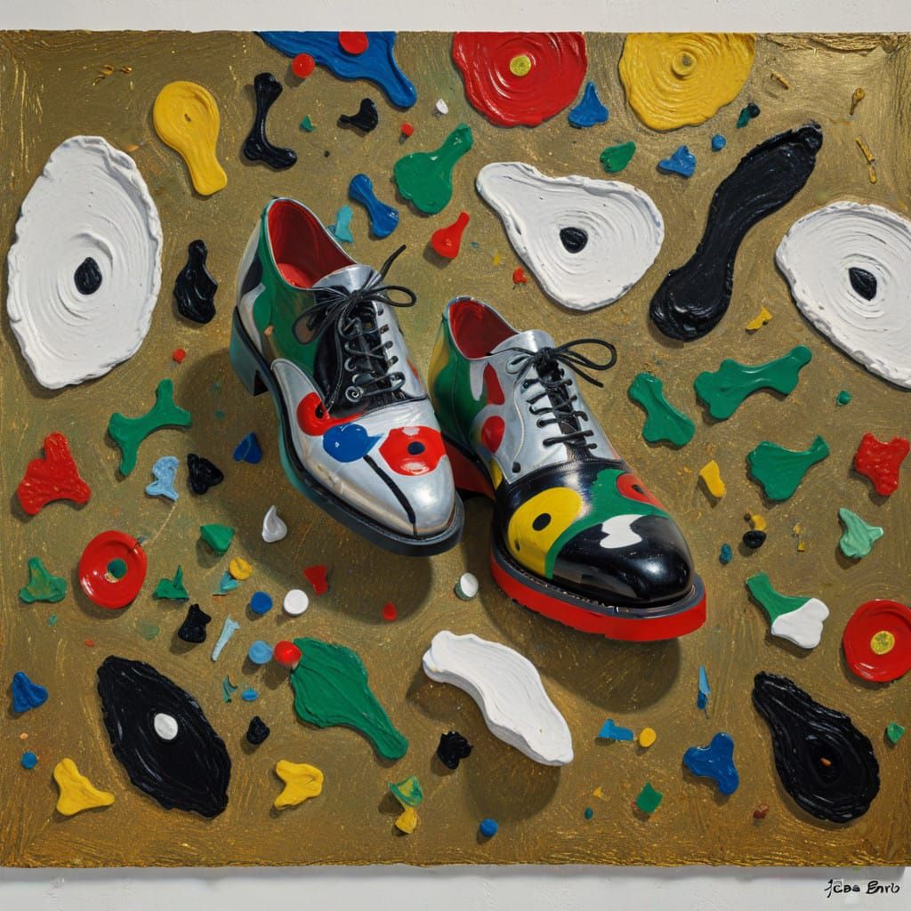 Surrealistic Masterpiece in Photorealistic Oil on Canvas Sty...