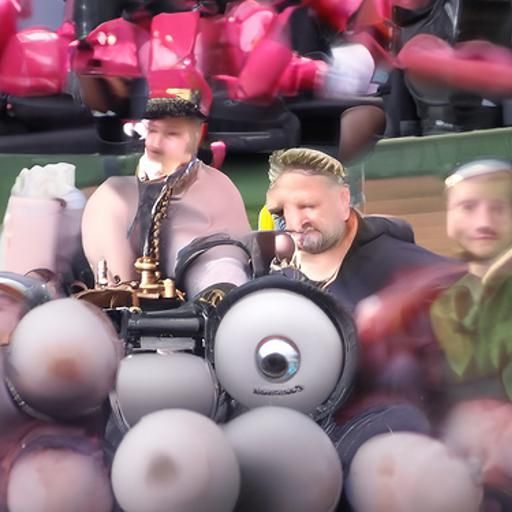 Dj Khaled and Gordon Ramsey in Steampunk Baseball