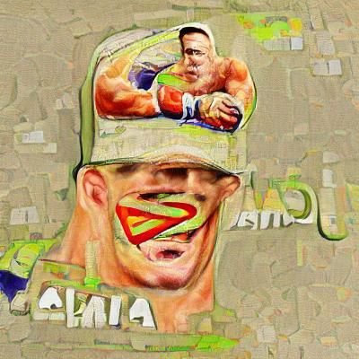 Hyperrealistic Digital Art of John Cena