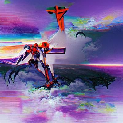 Evangelion Inspired Giant Robots in Neo-Tokyo