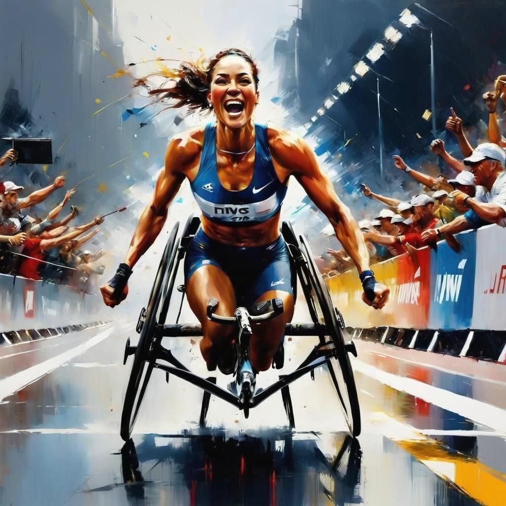 Paralympic Athlete's Emotional Victory