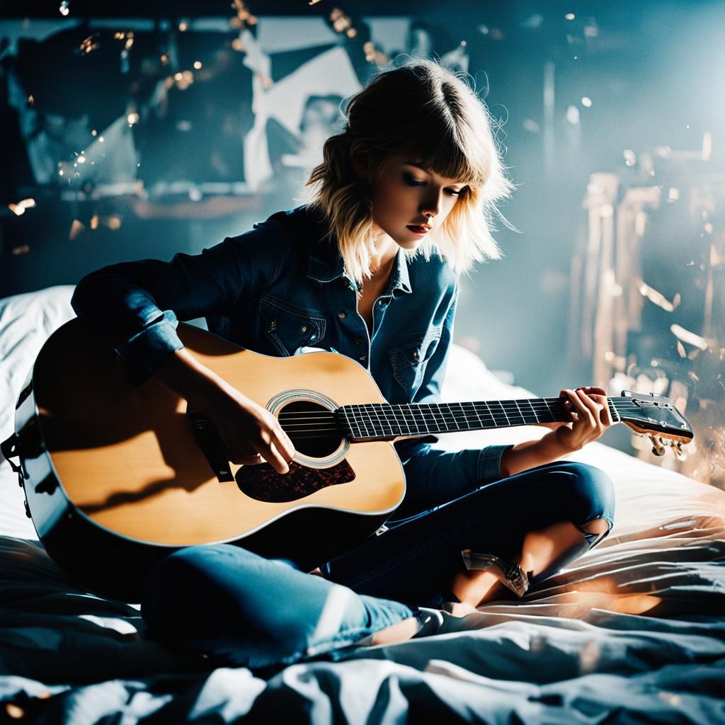 Double Exposure: Student Guitarist and Pop Star