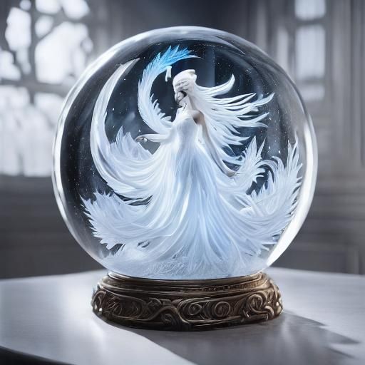 Elsa in Detailed 3D Anime Art Style