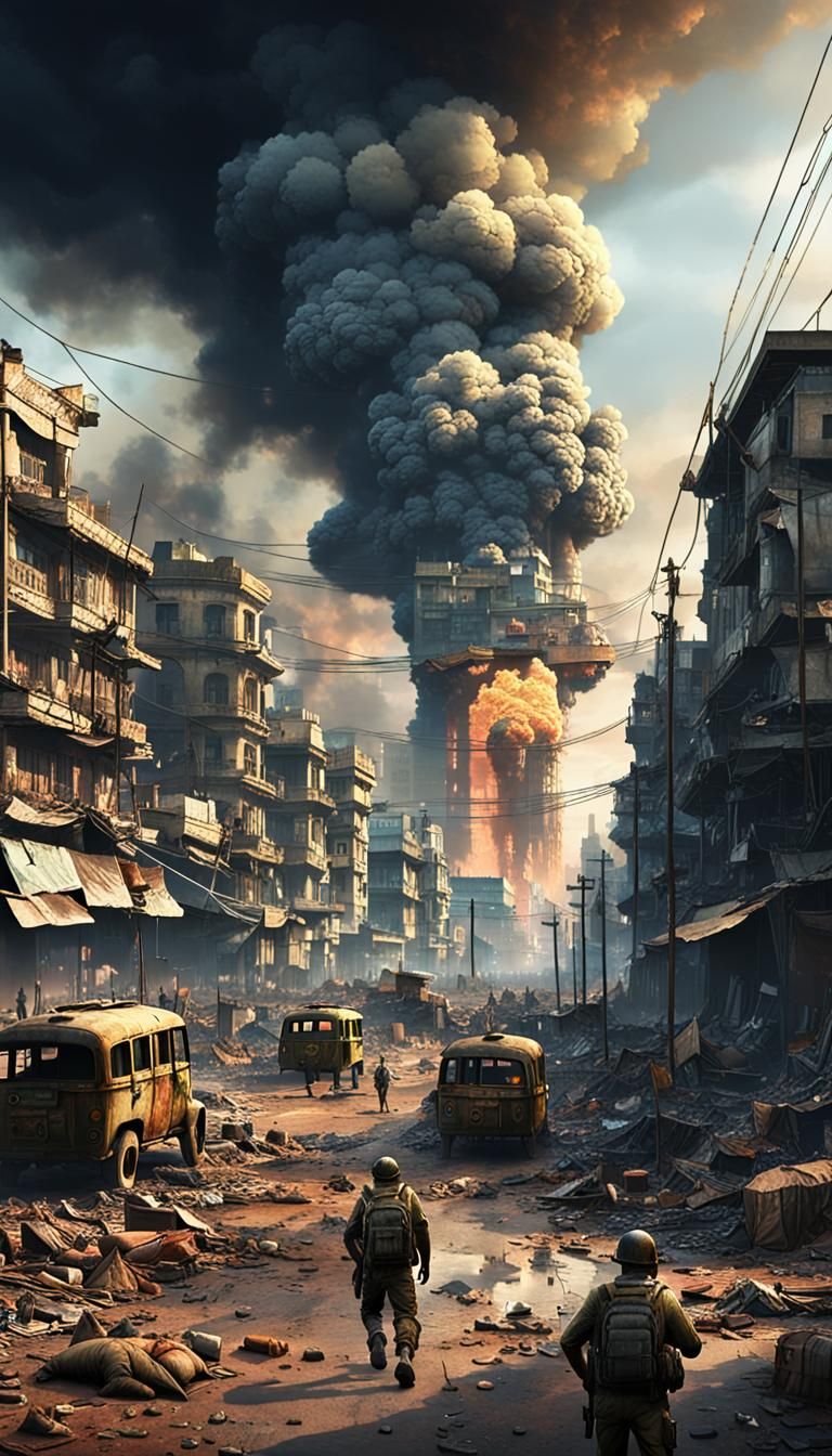 Post-Apocalyptic Mumbai: Chaotic Streets in Unreal Engine