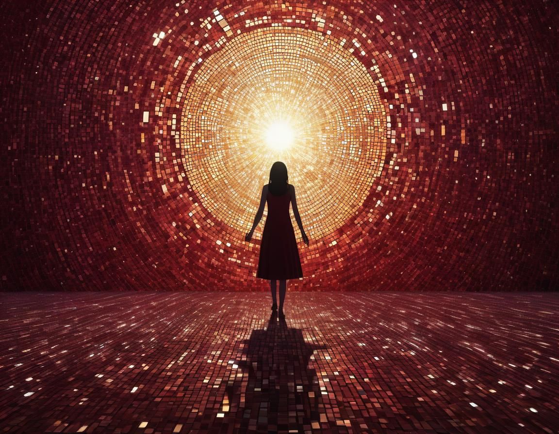 Ethereal Art: The Gift of Life, Shining Mosaic