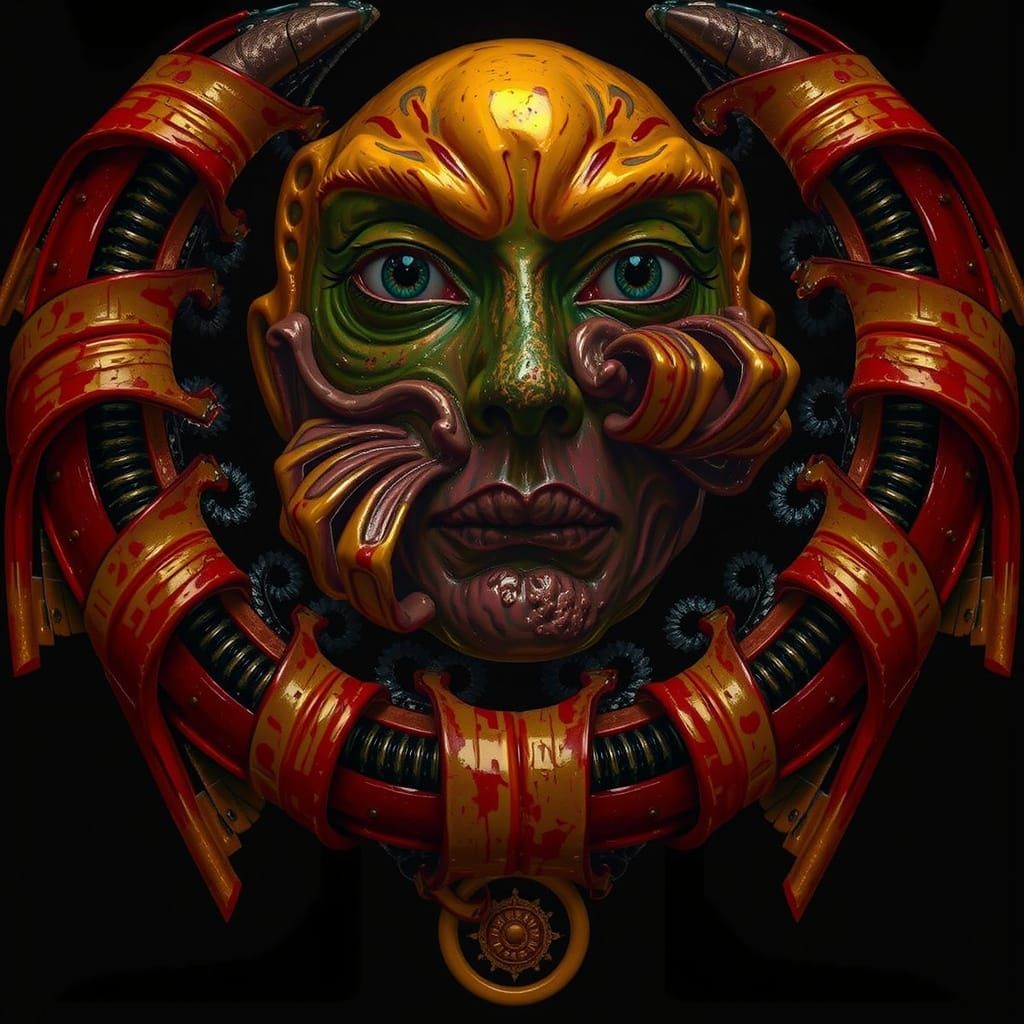 Abstract Forms in Vivid Colors