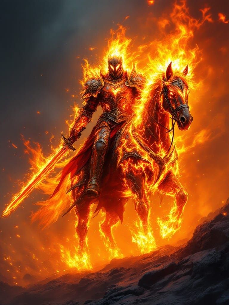 The Fire Knight: A Fearsome Inferno
