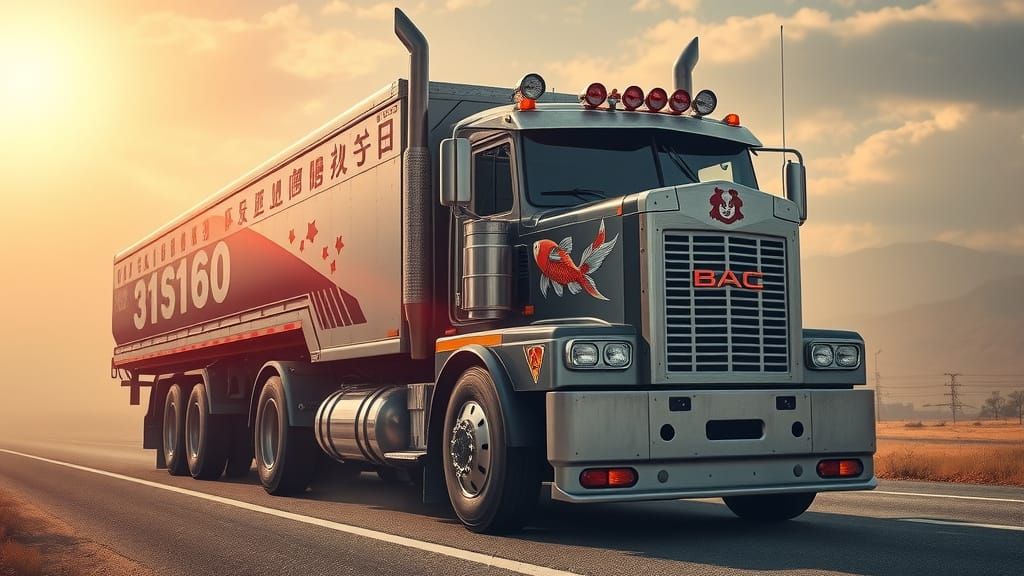 Anime Mac Truck Transformation: Japan Beam Activated