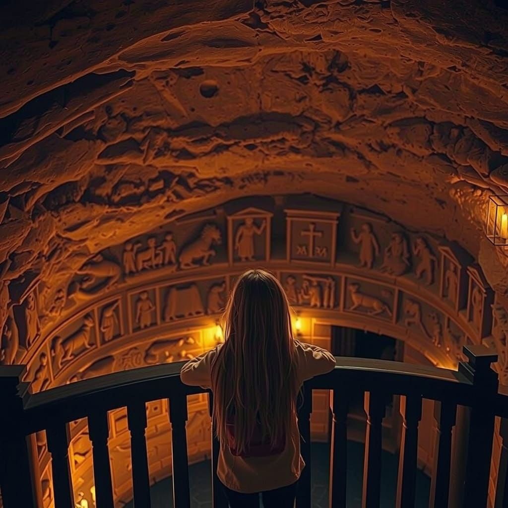 Visit to the enigmatic Royston Cave, Hertfordshire, England