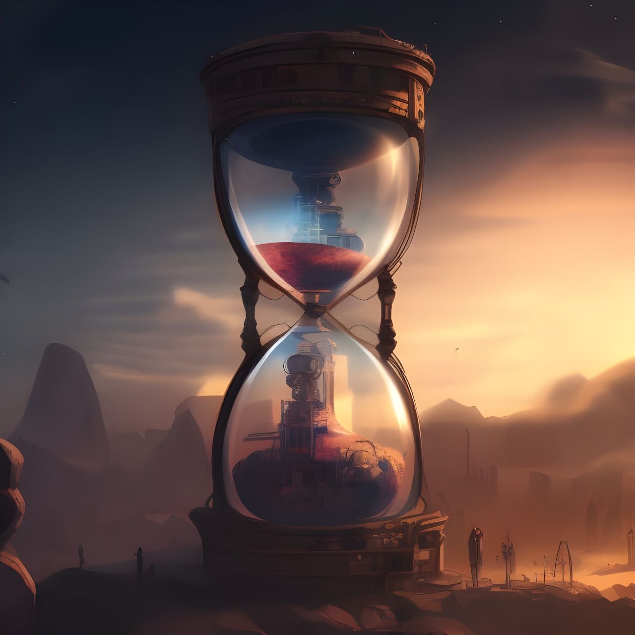 Giant Hourglass