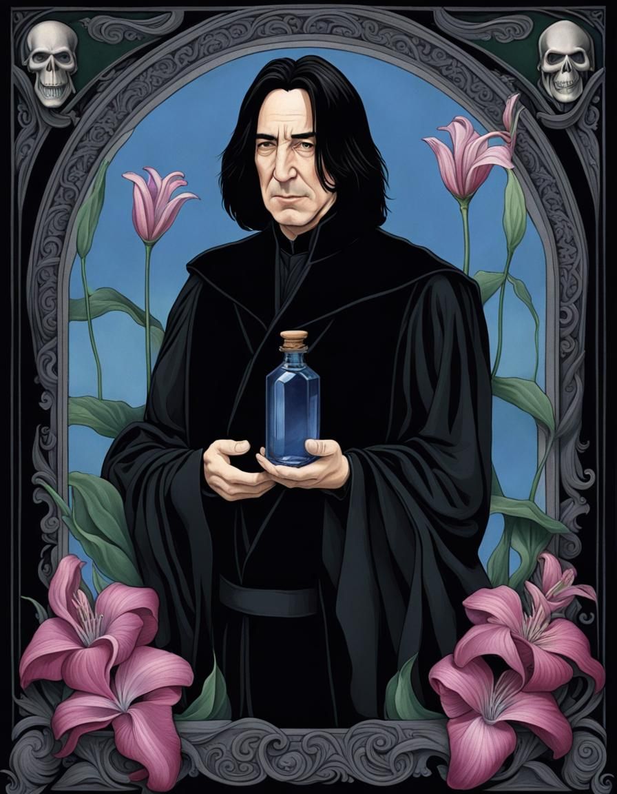 Severus Snape - Tarot Card Series