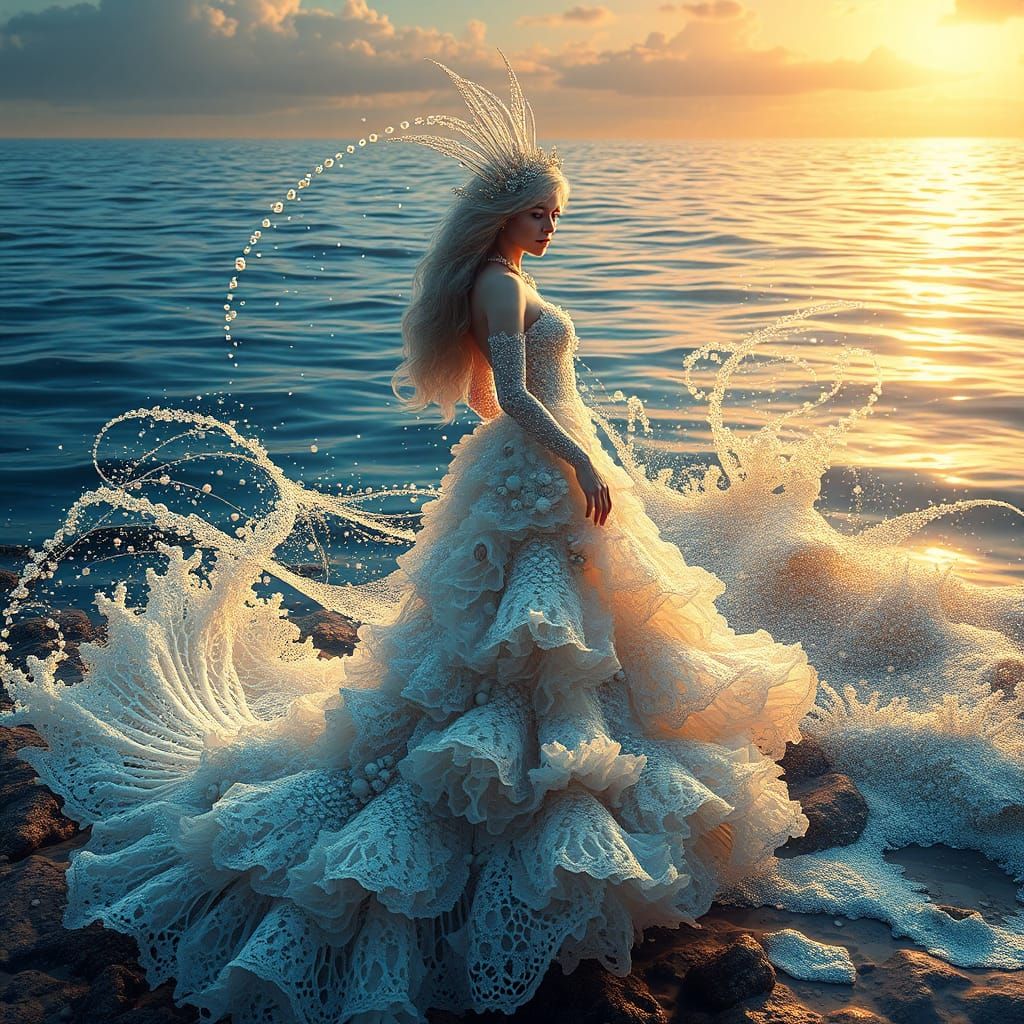 Mermaid and lace 2