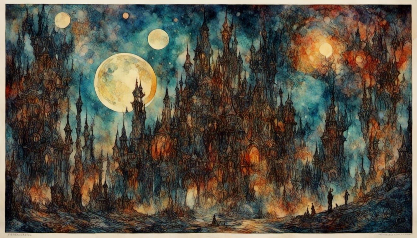 AI Generated Image from LoRA Prompts