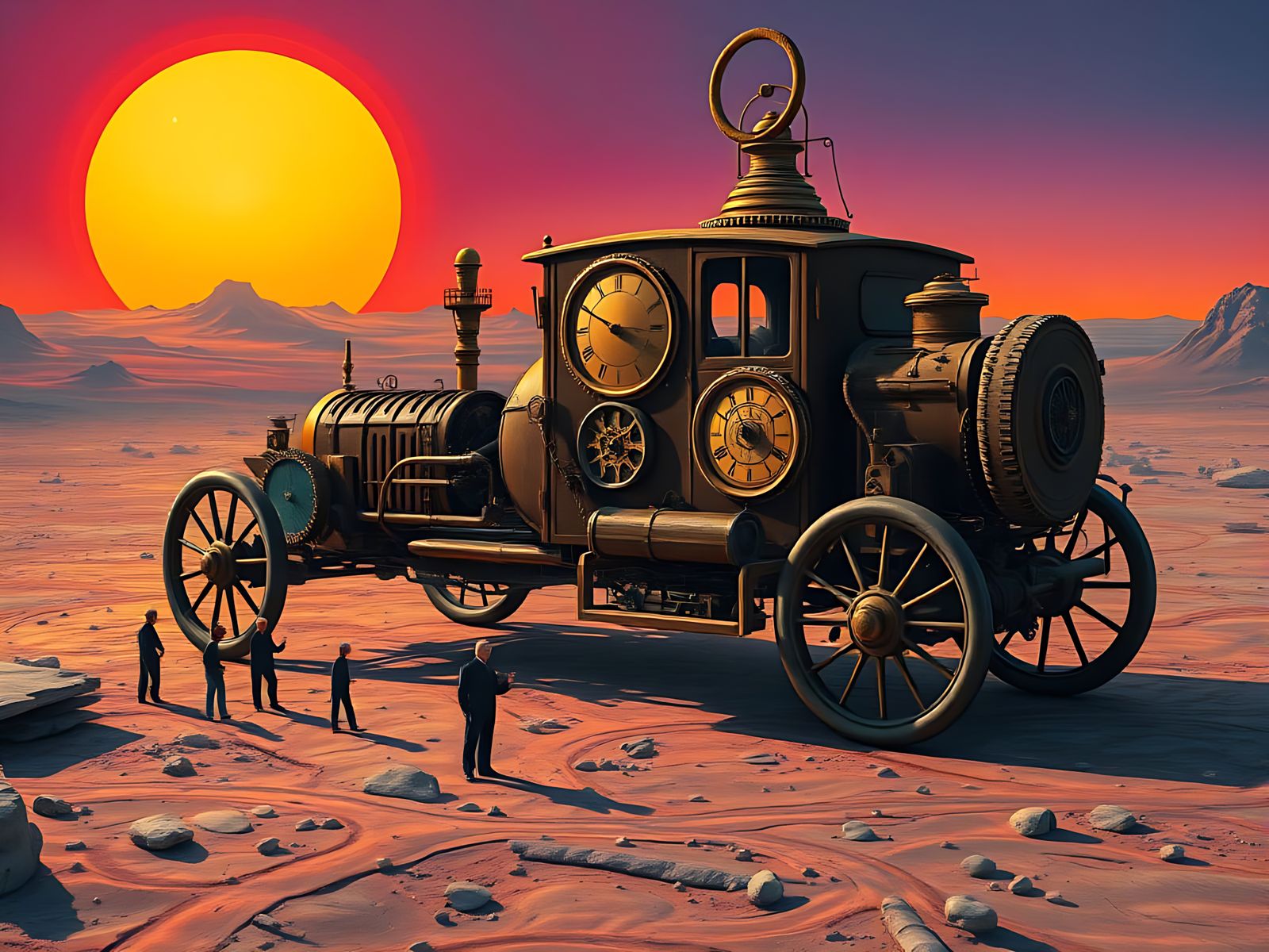 S’real big vehicle that one. And it’s five minutes behind sc...